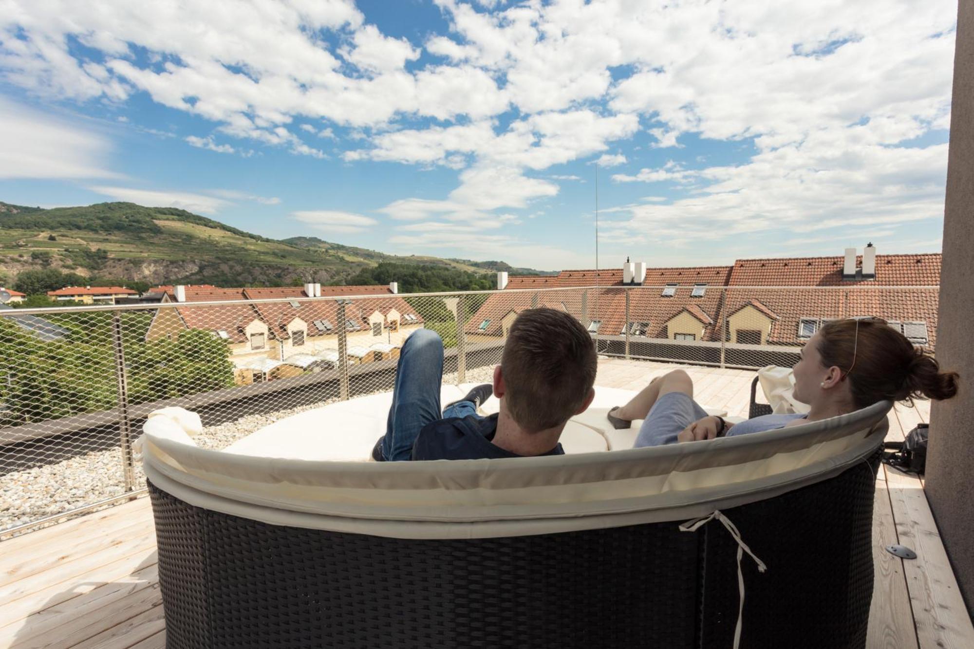 Weinlodge Siedler Mautern an der Donau Kültér fotó
